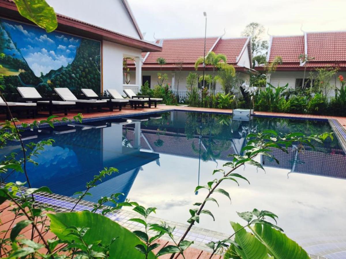 Preah Vihear Jaya Hotel Sra Aem Exteriör bild